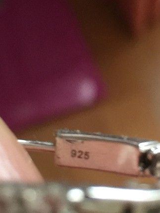 universal Beden gri Renk 925 ayar gümüş küpe