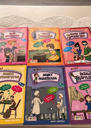 Demet Arıoğlu Öğretici Hikayeler Seti