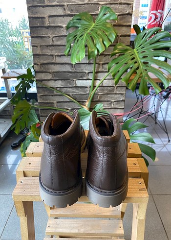 Kahverengi Deri Erkek Bot - Görsel 3