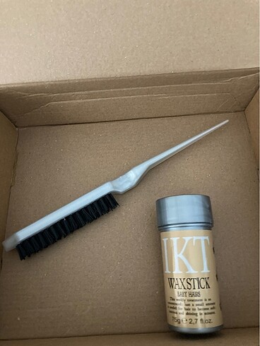 Wax+ topuz fırçası