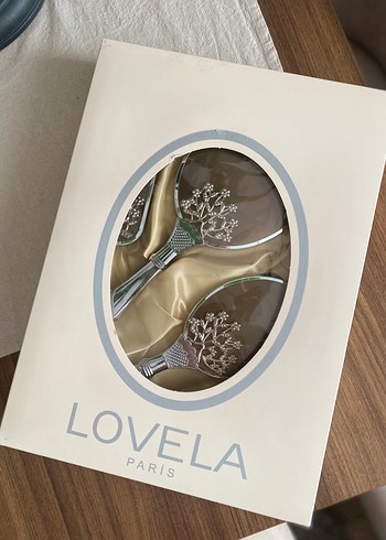 Altın Renkli Vintage Düğün Aksesuar Seti - Görsel 4