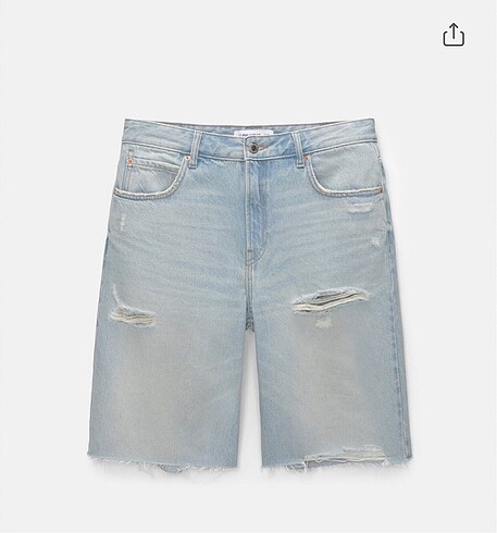 34 Beden Pull&bear bermuda şort
