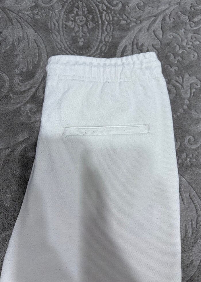 Zara Erkek Beyaz Havuç Tipi Pantolon - Görsel 4