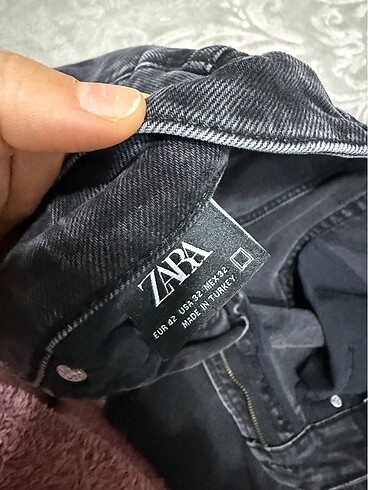 Zara Erkek Düz Kot Pantolon - Görsel 3