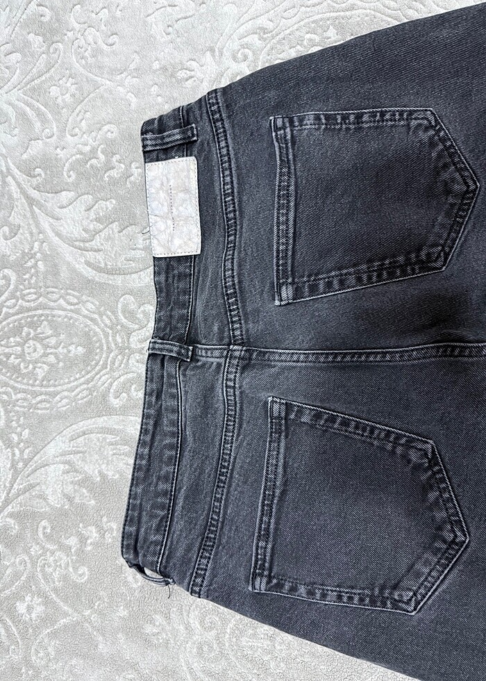 Zara Erkek Düz Kot Pantolon - Görsel 4