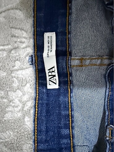 Zara Erkek Düz Kot Pantolon - Görsel 2