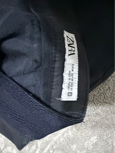Zara Erkek Kumaş Pantolon Siyah - Görsel 2