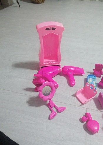 Renkli Oyuncak kuaför Seti - Görsel 6