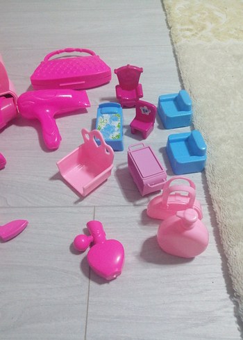 Renkli Oyuncak kuaför Seti - Görsel 2