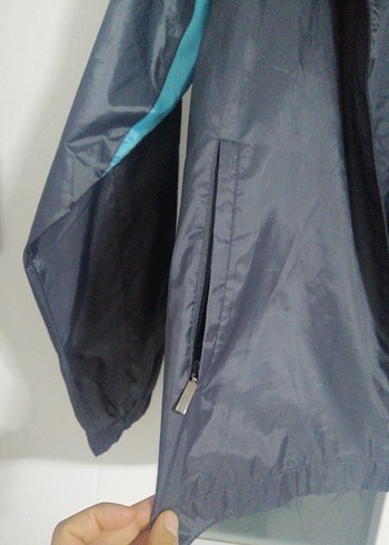 Erkek Lacivert Rüzgarlık Fermuarlı - Görsel 6