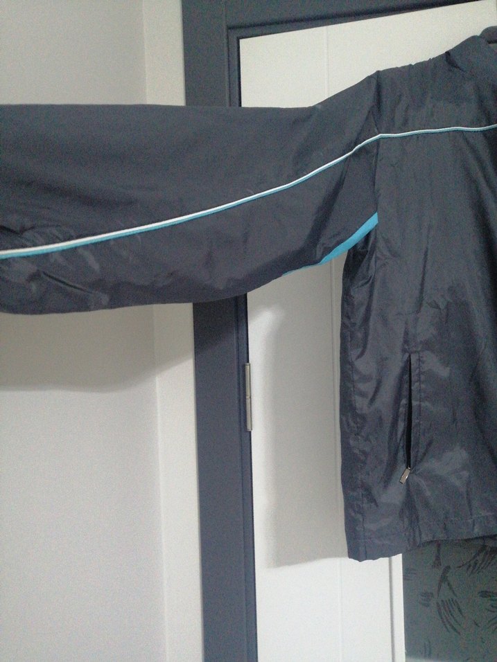 Erkek Lacivert Rüzgarlık Fermuarlı - Görsel 3