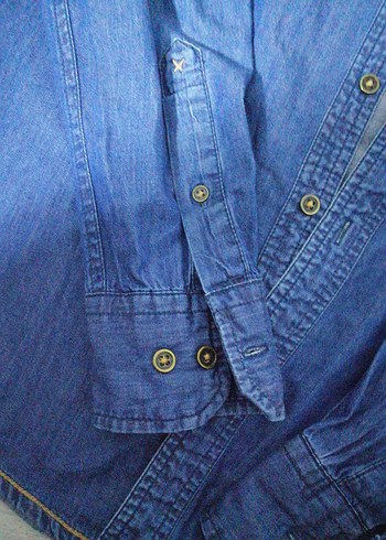 Defacto kot gömlek - Görsel 3