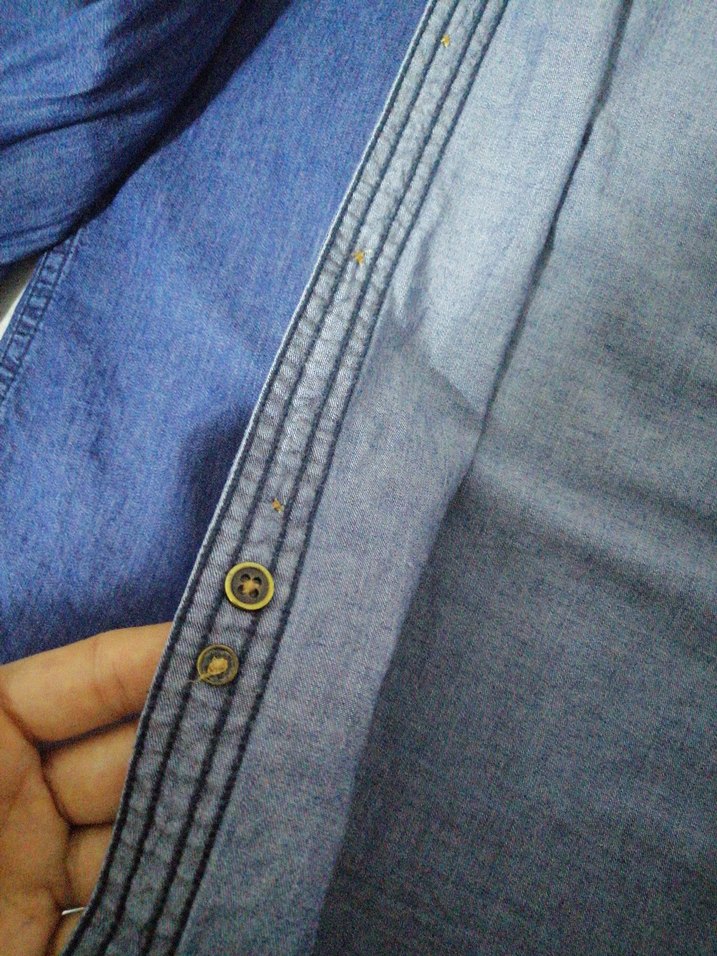 Defacto kot gömlek - Görsel 4