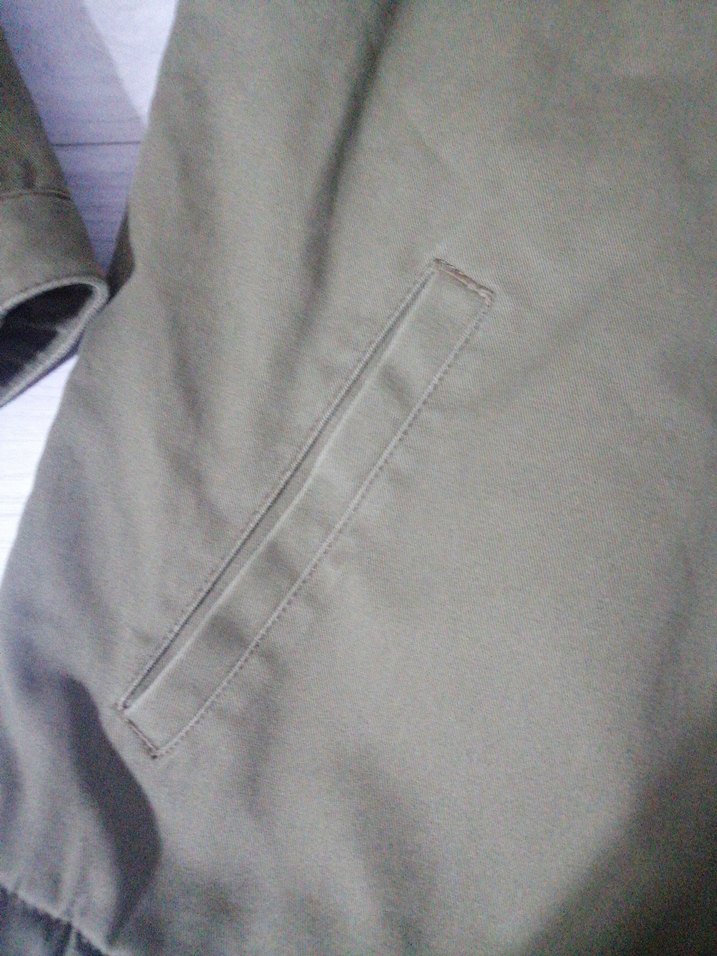 Erkek Haki mont ici yünlü - Görsel 4