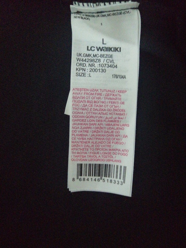 Siyah Erkek Düğmeli Slim Fit Gömlek - Görsel 5