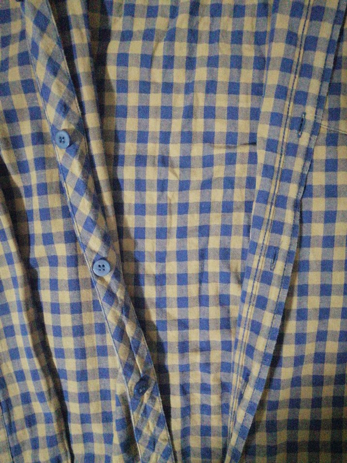 Kahverengi Kareli Uzun Kollu Erkek Gömlek - Görsel 4