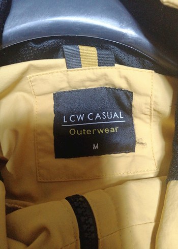 Sarı Erkek Günlük Rüzgarlık Mont - Görsel 9