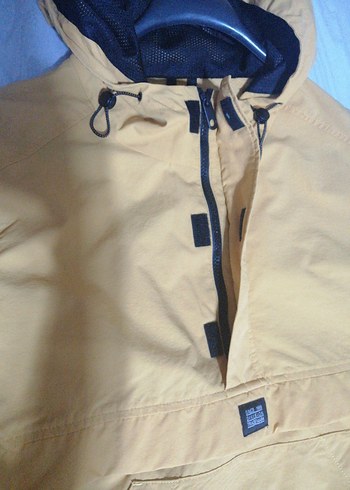 Sarı Erkek Günlük Rüzgarlık Mont - Görsel 4