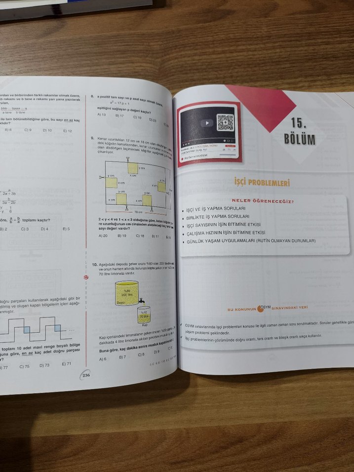 Matematik Soru Bankası - 1. Oturum - Görsel 4