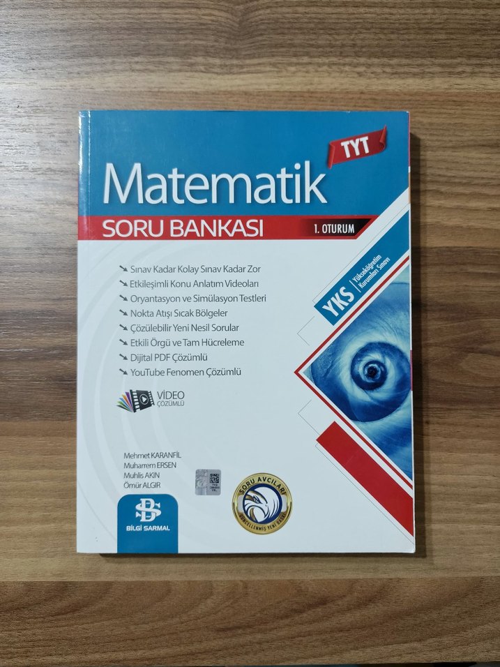 Matematik Soru Bankası - 1. Oturum - Görsel 2
