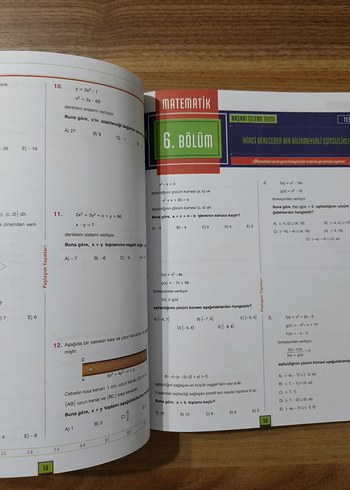 AYT Matematik Soru Bankası - Görsel 6