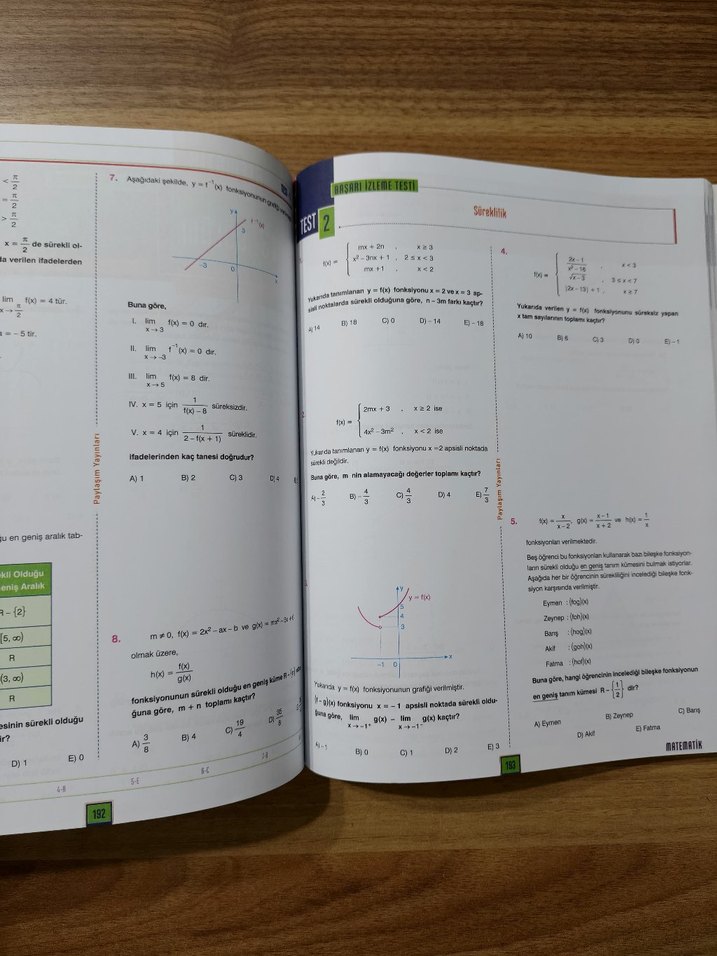 AYT Matematik Soru Bankası - Görsel 4
