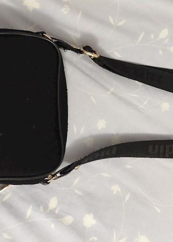 Siyah Deri Kadın Çapraz Çanta - Görsel 2