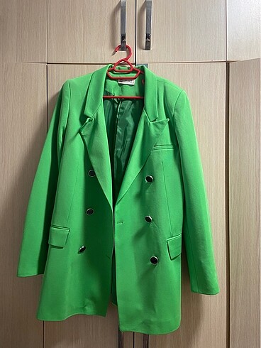 38 Beden Yeşil blazer ceket