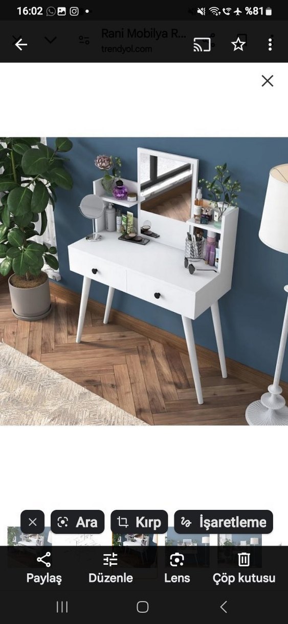 Diger Beyaz Makyaj Organizerı - Görsel 2