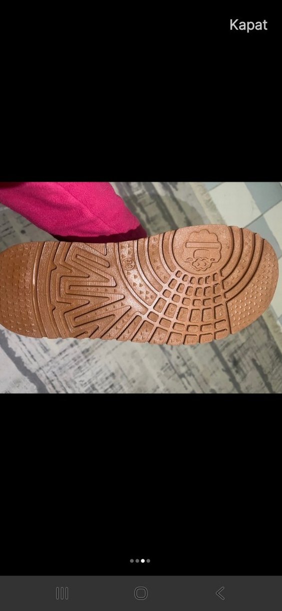 Kahverengi Süet Kürklü Platform Topuklu Kadın Bot - Görsel 5