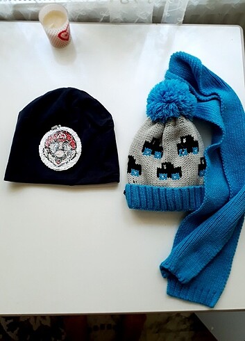 1-2 Yaş, 19 cm Beden Bere atki. Sufir