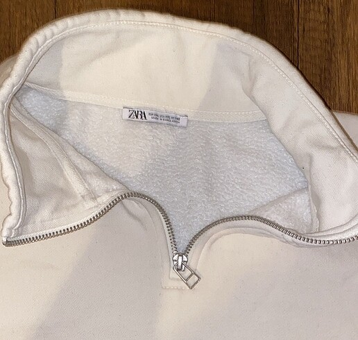 Zara Zara fermuarlı sweatshirt