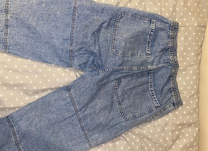m Beden mavi Renk Bershka baggy pantolon