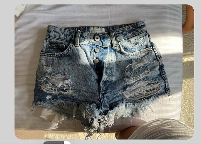 BERSHKA VINTAGE KOT ŞORT