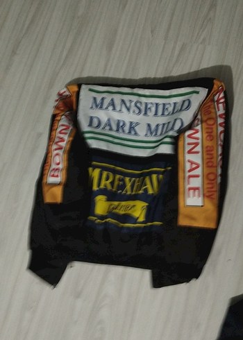 Siyah Baskılı Street Style Kadın Ceket - Görsel 5