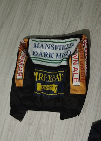 Siyah Baskılı Street Style Kadın Ceket - Görsel 4