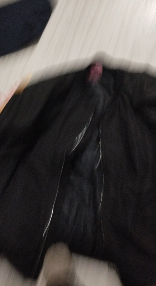 Siyah Baskılı Street Style Kadın Ceket - Görsel 3