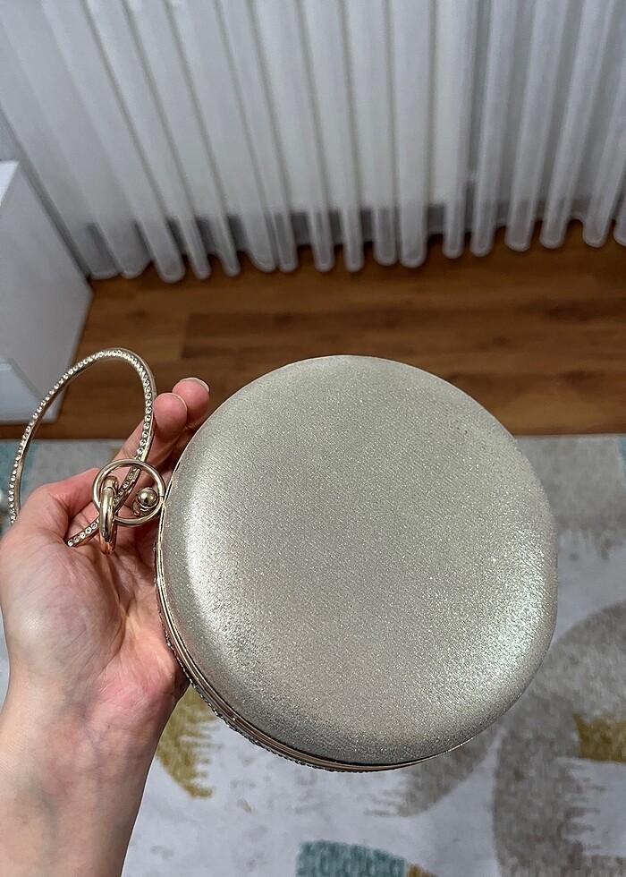 Taşlı abiye çanta - Görsel 2