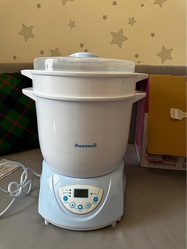 Weewell wsb160 sterilizatör kurutucu ve mama ısıtıcı
