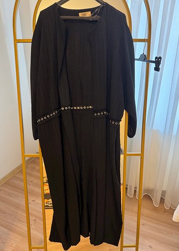 Zara Siyah Uzun Kimono