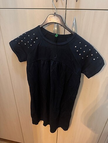 xs Beden siyah Renk Benetton elbise