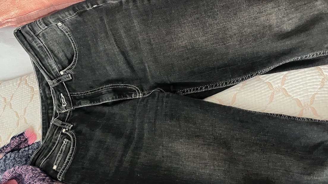 Siyah  Kadın Kot Pantolon Jean - Görsel 4