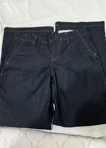 Kadın Lacivert  Denim Pantolon - Görsel 2