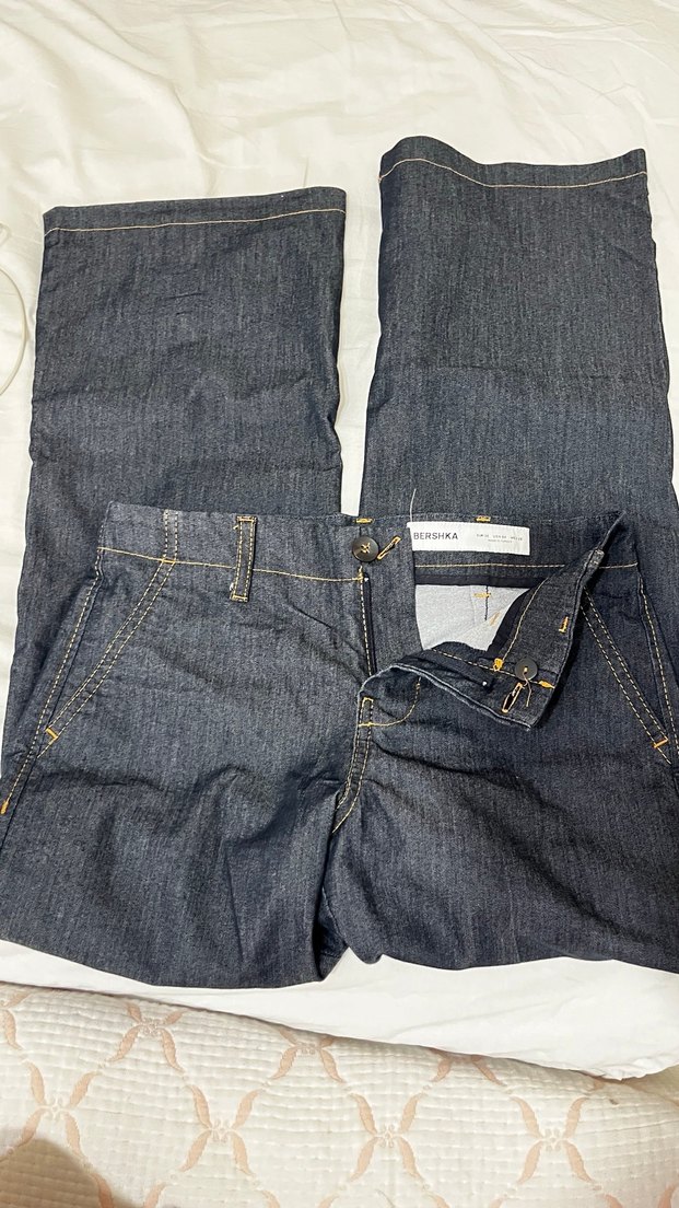 Kadın Lacivert  Denim Pantolon - Görsel 3