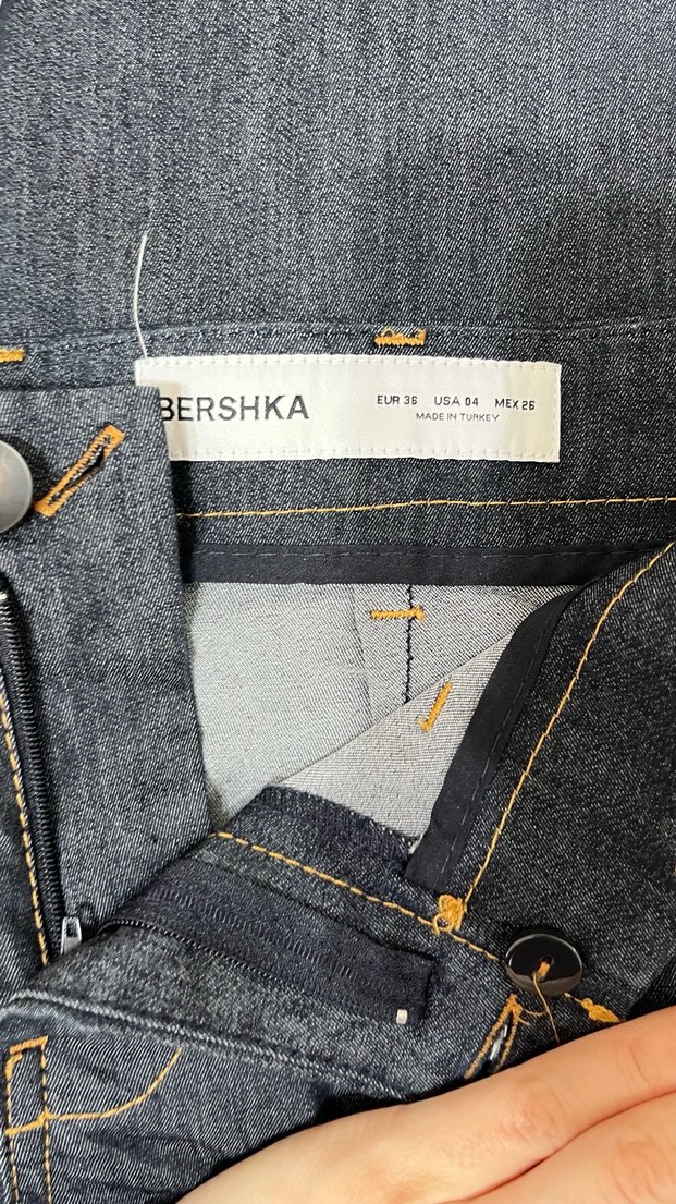 Kadın Lacivert  Denim Pantolon - Görsel 4