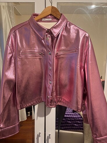 Bershka bershka metalik ceket