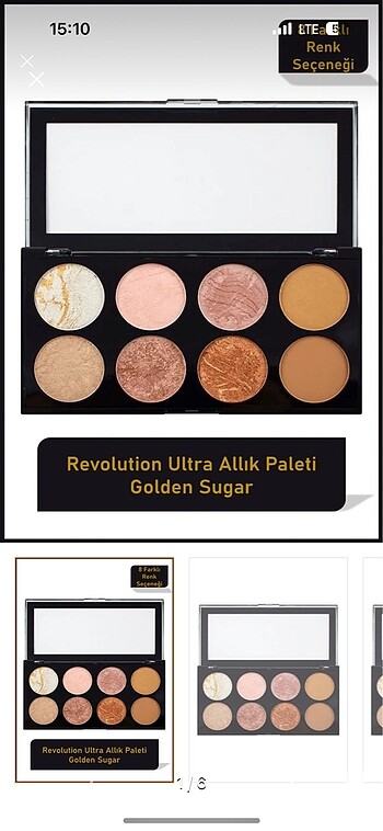 Revolution allık paleti