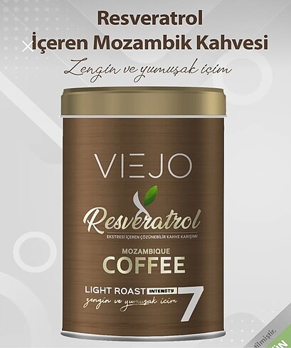 İki adet viejo kahve