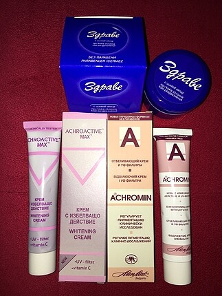 Cilt kremleri 3lü set