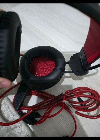 Kırmızı Rampage Oyuncu Kulaklığı - Görsel 4